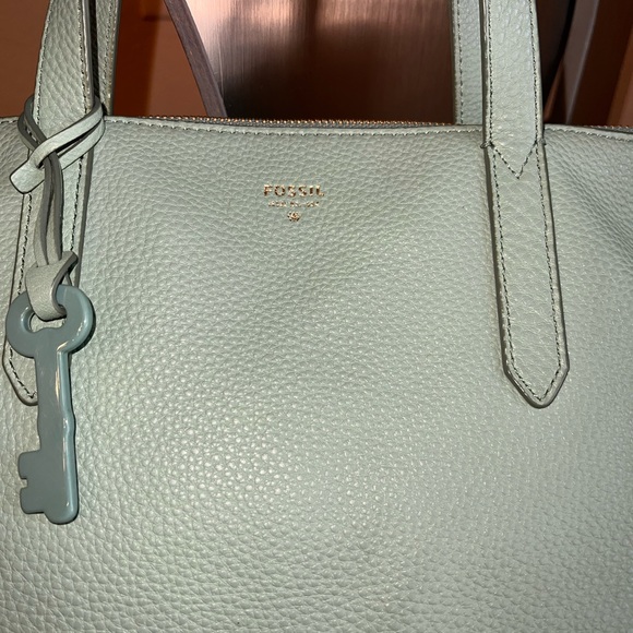Leather Fossil Sydney Tote - Picture 7 of 8